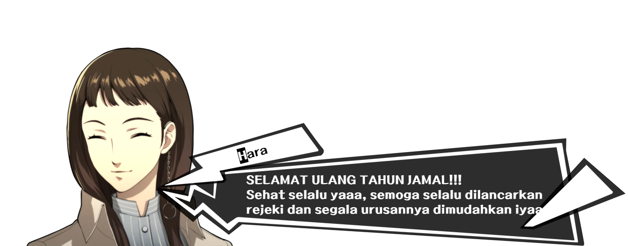 Hara: SELAMAT ULANG TAHUN JAMAL!!!